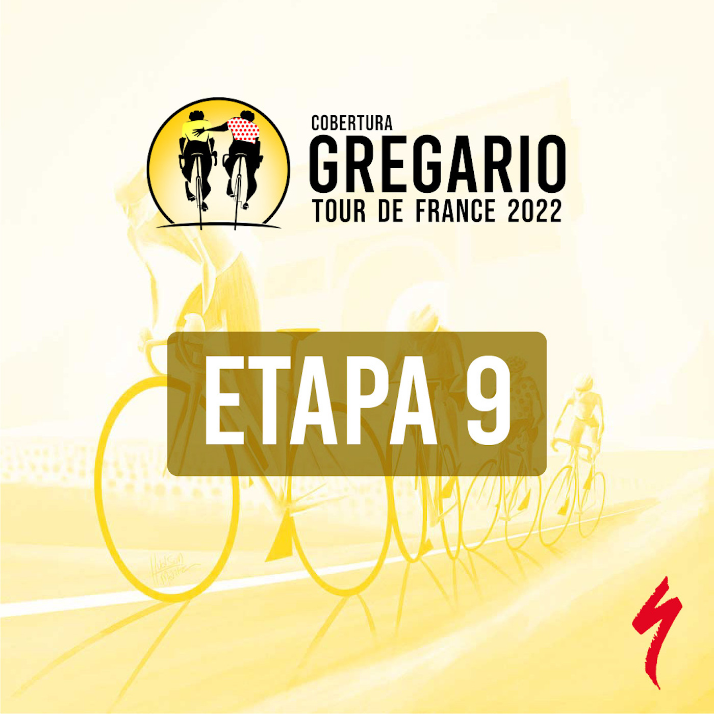 Etapa 9 - Cobertura Tour de France Gregario Specialized - Gregario